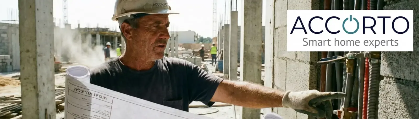 אינפוגרפיקה המציגה גרף של עוצמת האור באחוזים לעומת מתח החשמל עם סימון אדום באזורי הריצוד וסימון ירוק באזור העבודה התקין לאחר הכיול